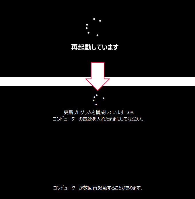 バージョンアップデートのプログラムの構成